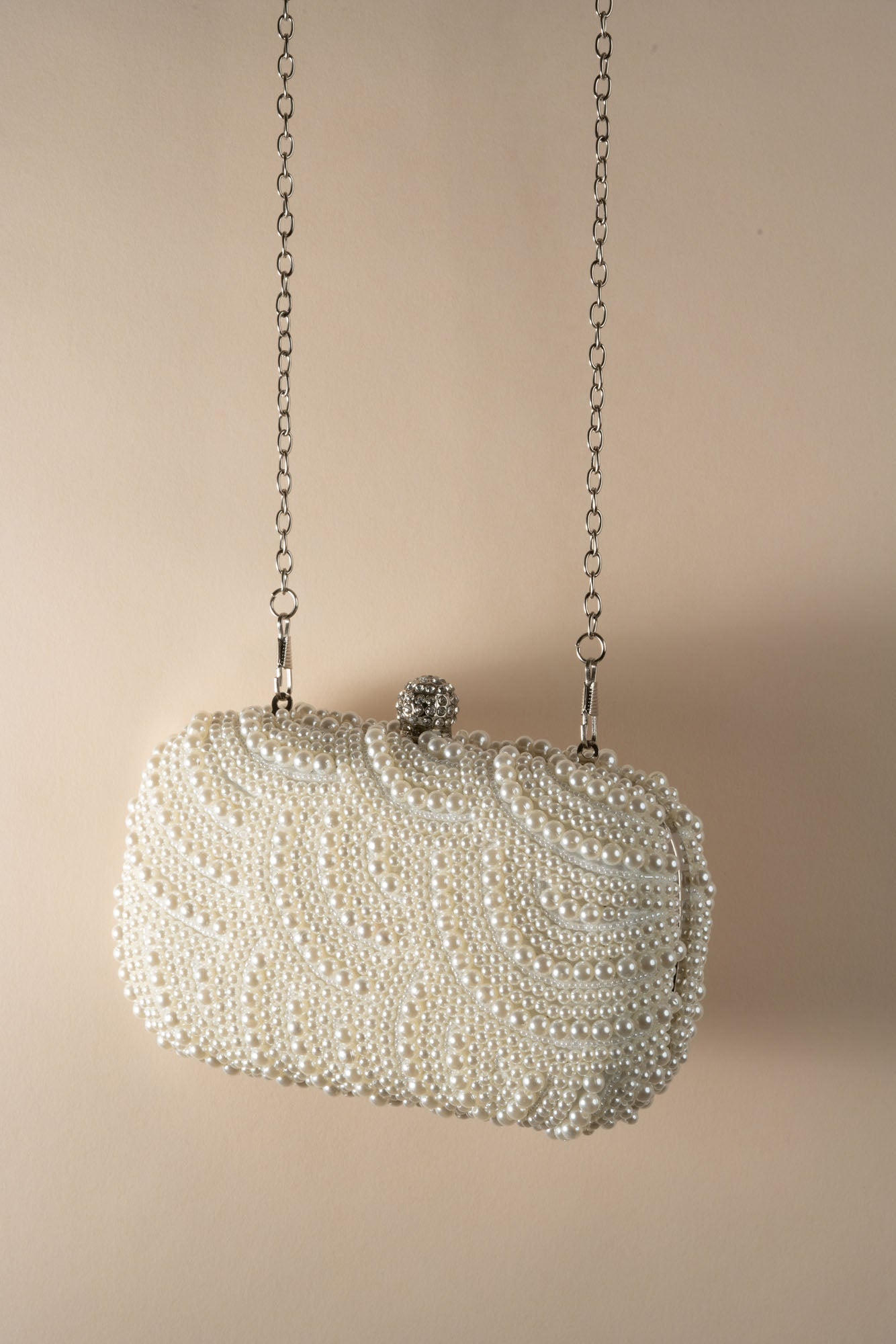 Brude og selskabs taske med perler